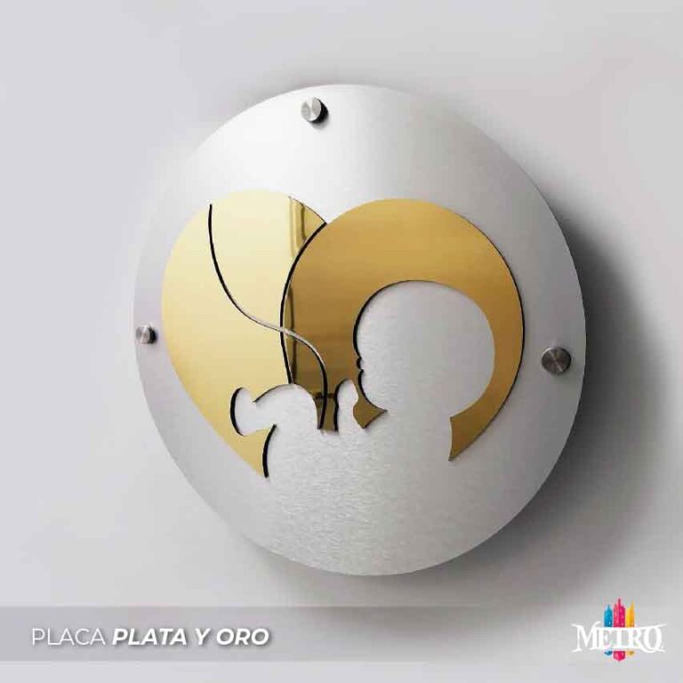 Placa con 2d a